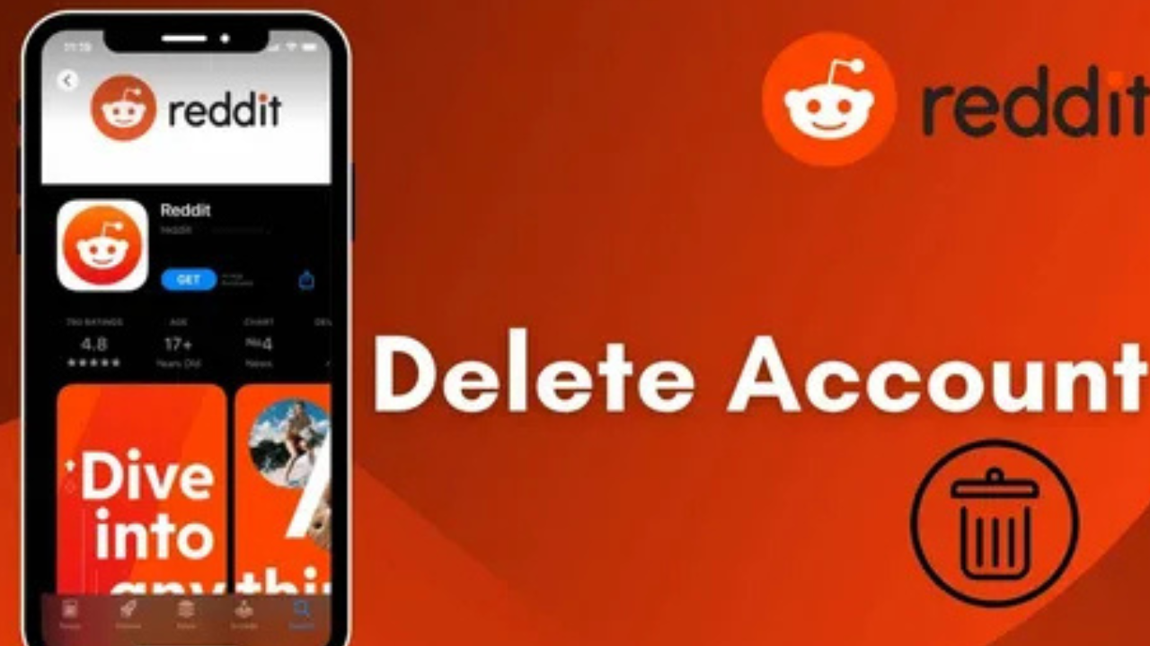 delete reddit account